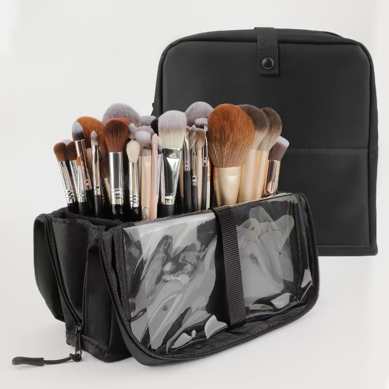 Beauty And Makeup Quotes - Grande preto dobrável saco de maquiagem