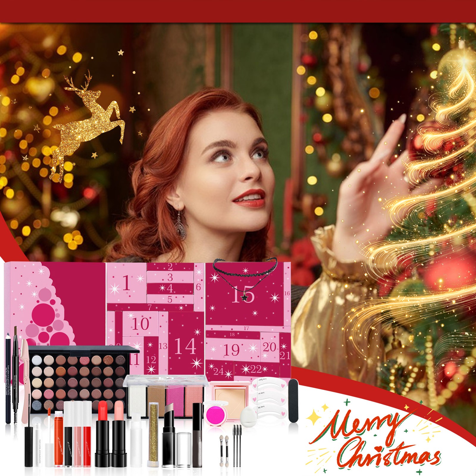 Makeup Beauty House - Meninas maquiagem calendário do advento surpresa