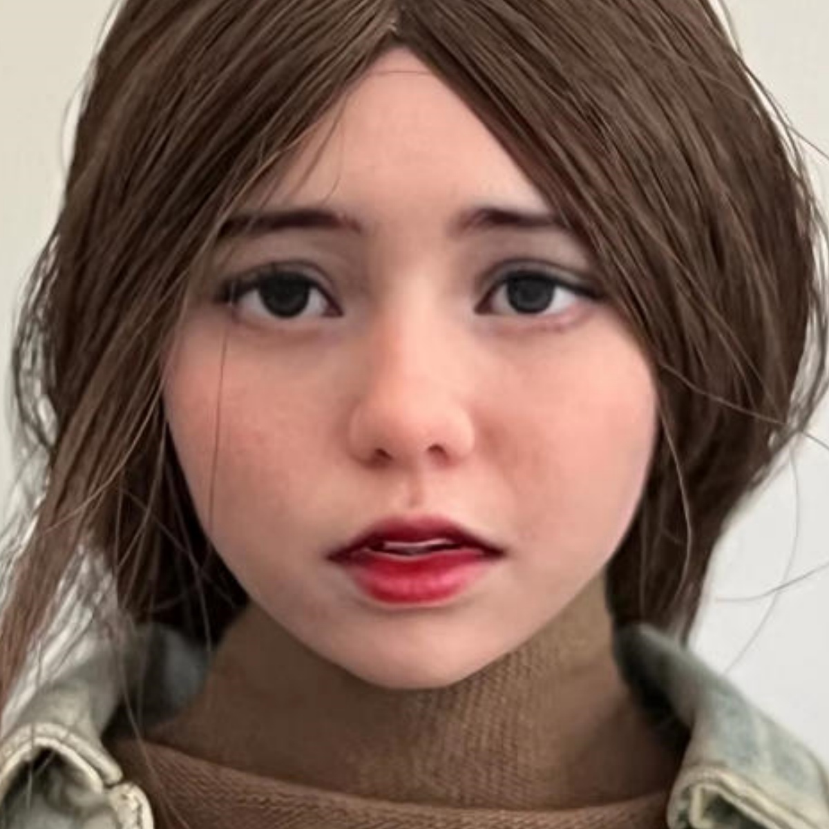 Beauty Makeup Edit - Escultura de Cabeça de Beleza Realista