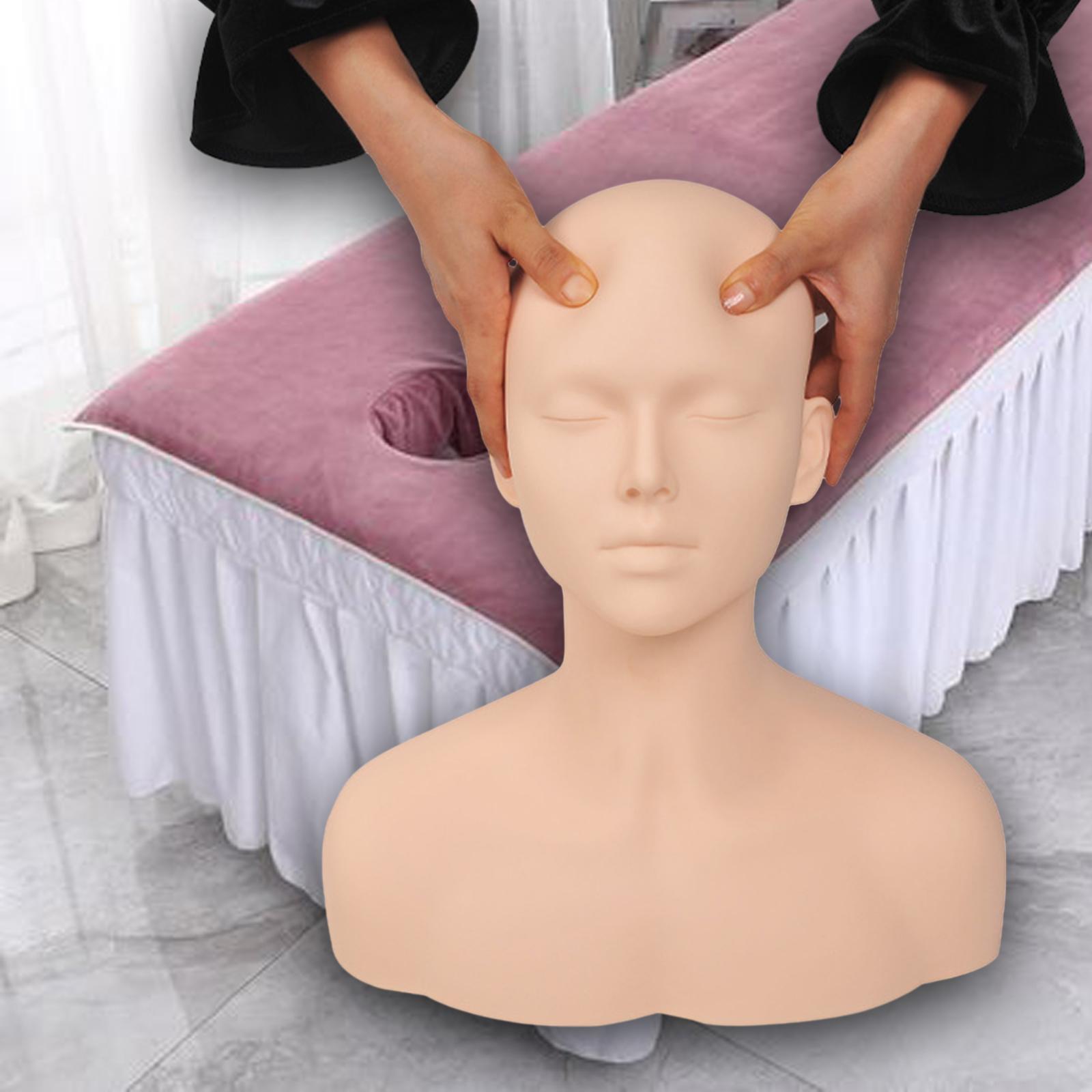 Beauty Makeup Training - Cabeça de treinamento manequim profissional rosto