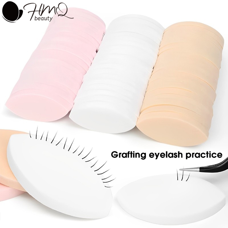 Beauty Makeup Training - 50/10 pçs macio reutilizável almofadas de