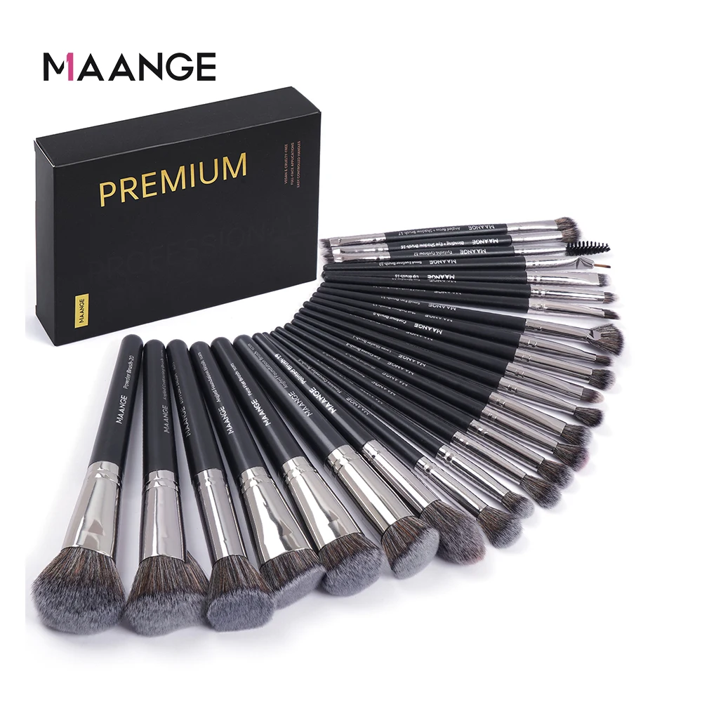Huda Beauty Makeup Brush Set - MAANGE-Professional Makeup Brushes Kit, Face, Eye
