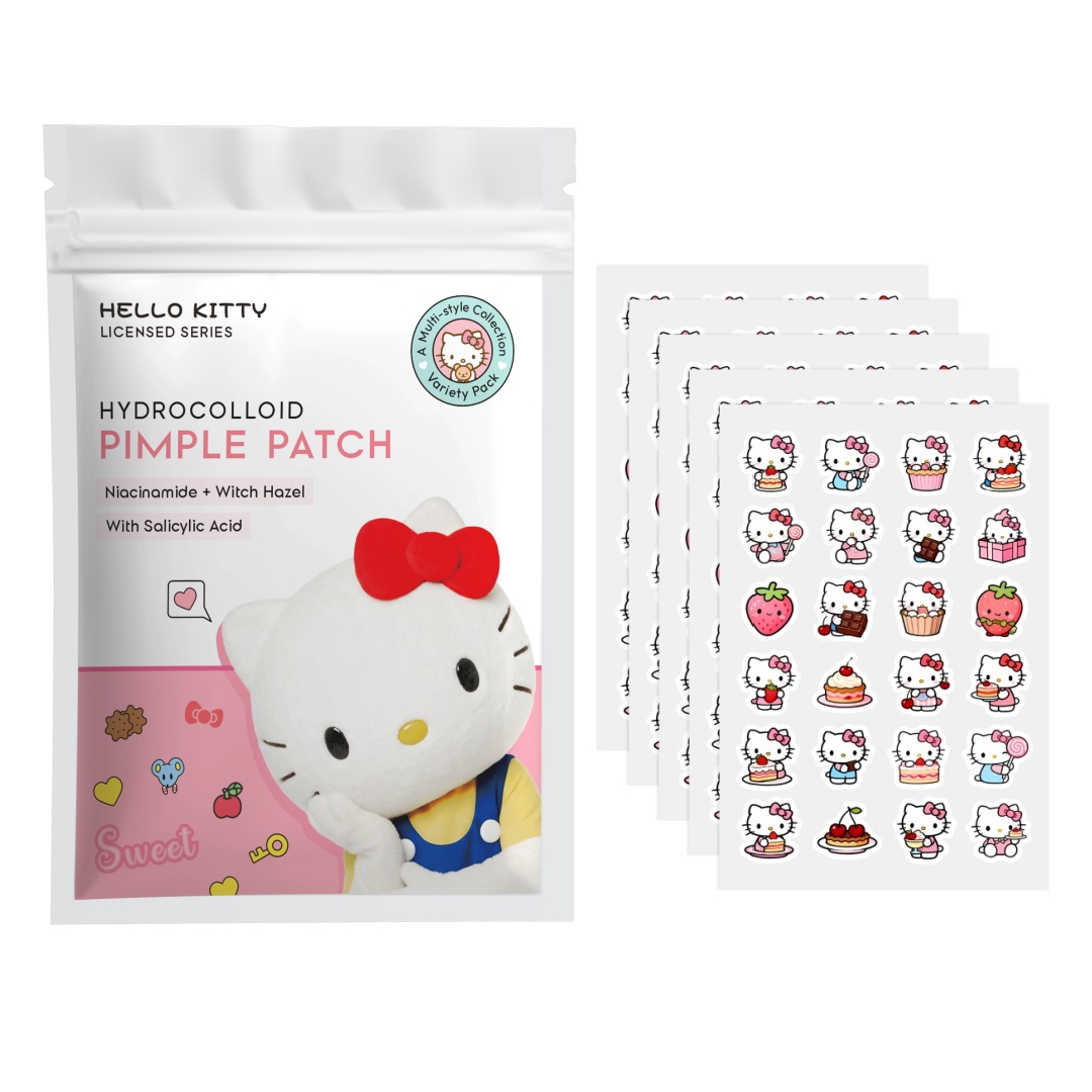 Pressed Powder Foundation - 48/120PCS Adesivos para Acne Hello Kitty,