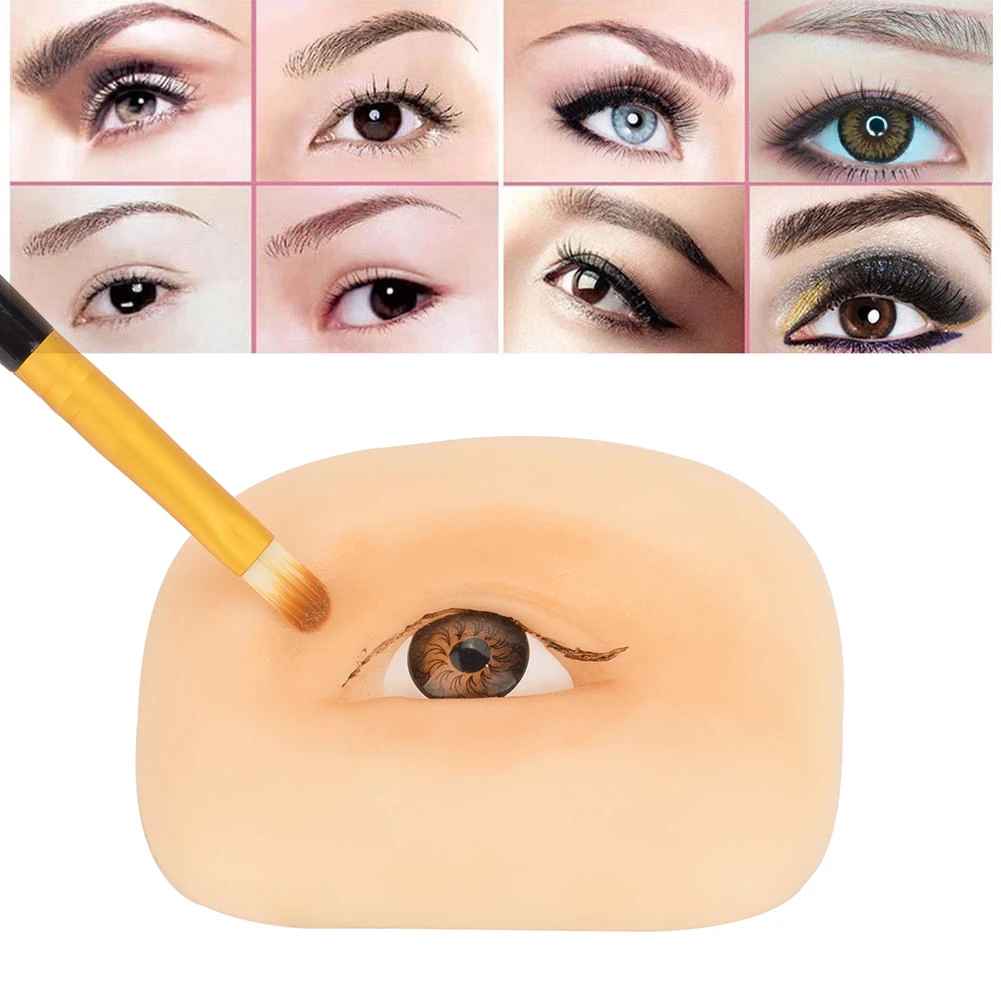 Beauty Makeup Training - Prática de treinamento de silicone pele