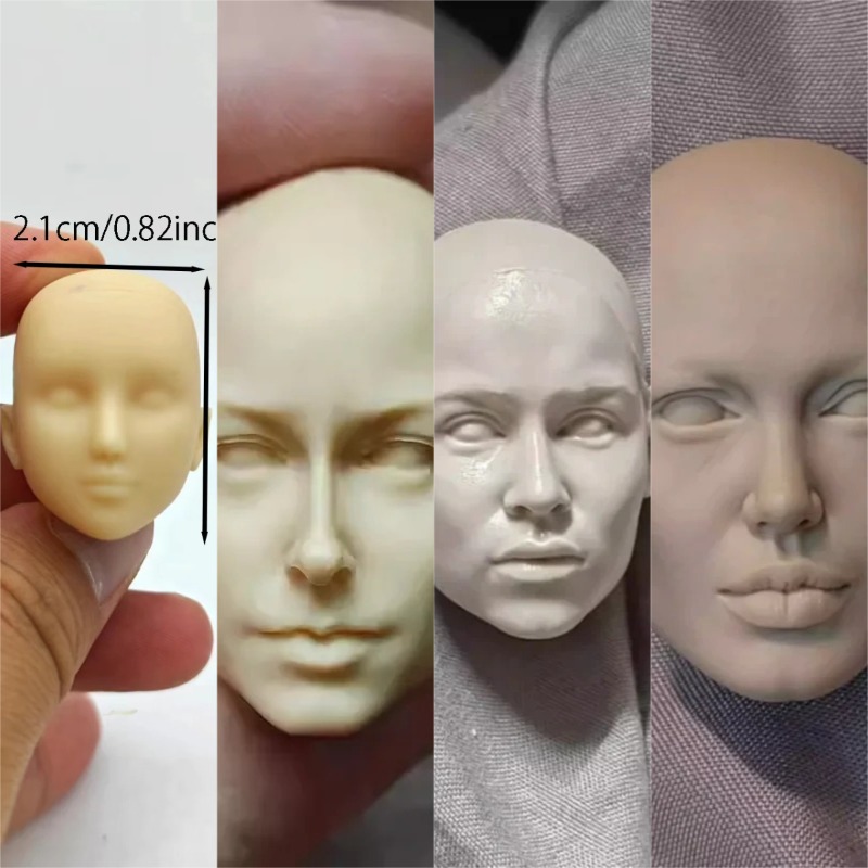 Beauty Makeup Edit - Escala 1/6 soldado beleza europeia nude