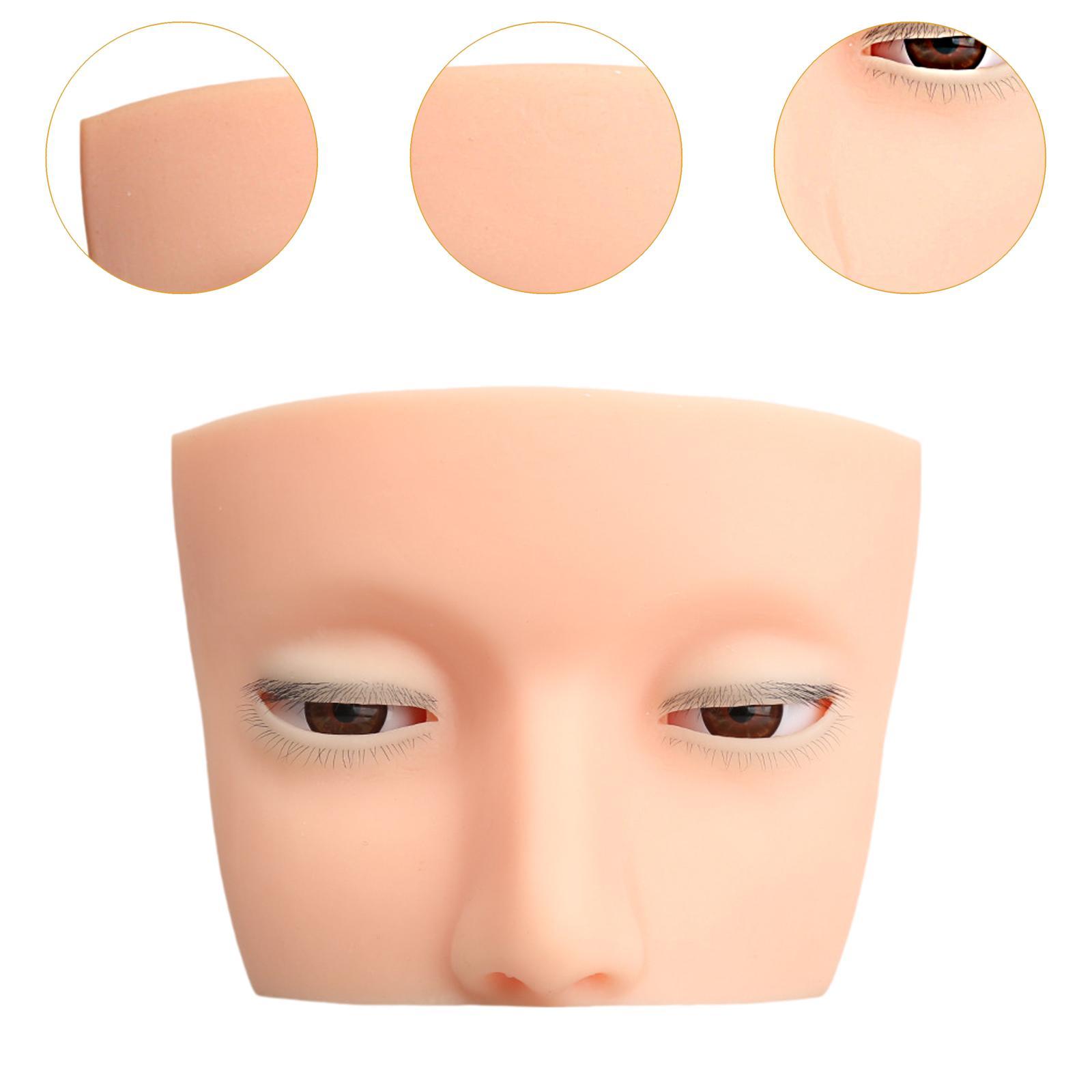 Beauty Makeup Training - Cabeça de Manequim de Silicone para