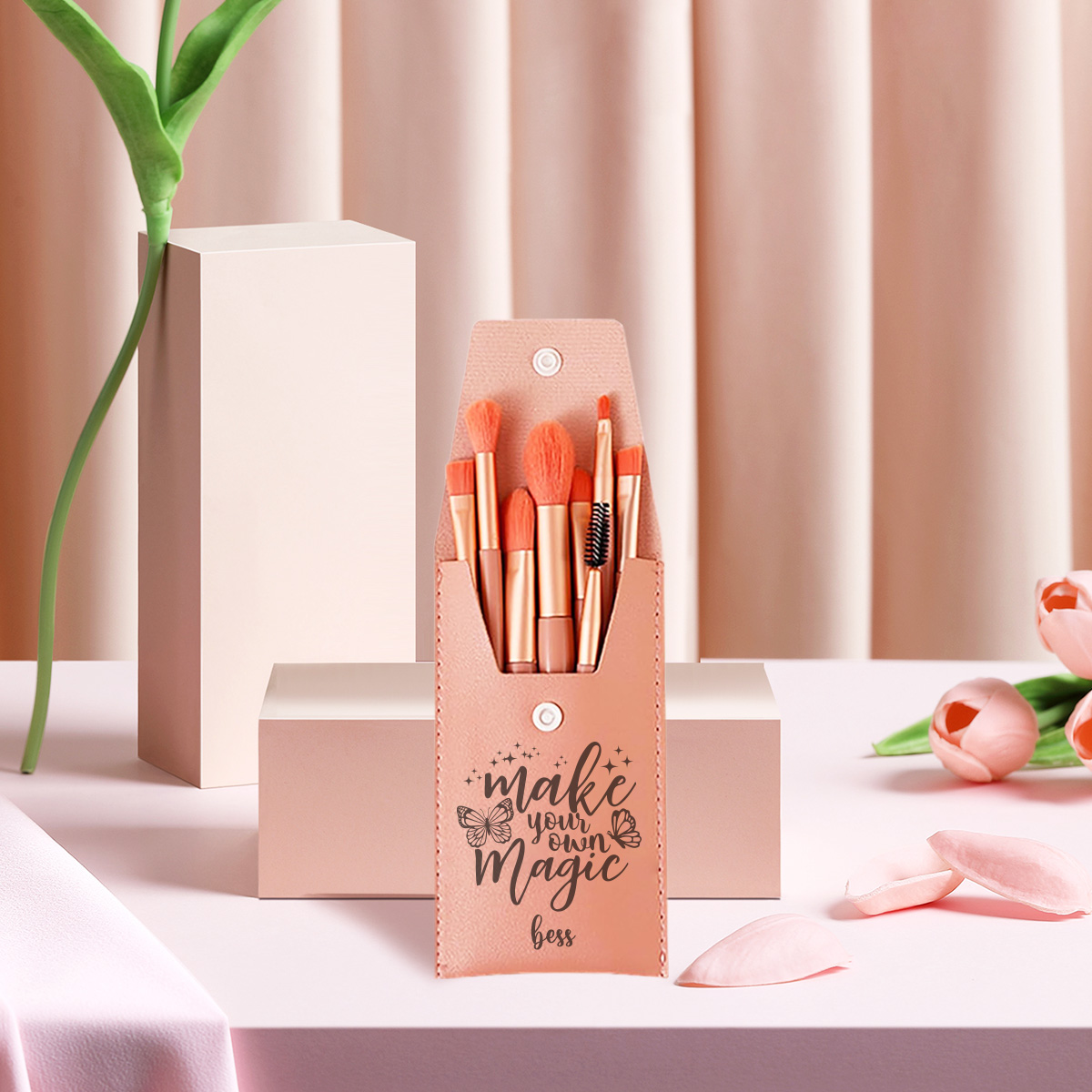 Makeup Beauty House - 1pc Pincel de Maquiagem Personalizado com
