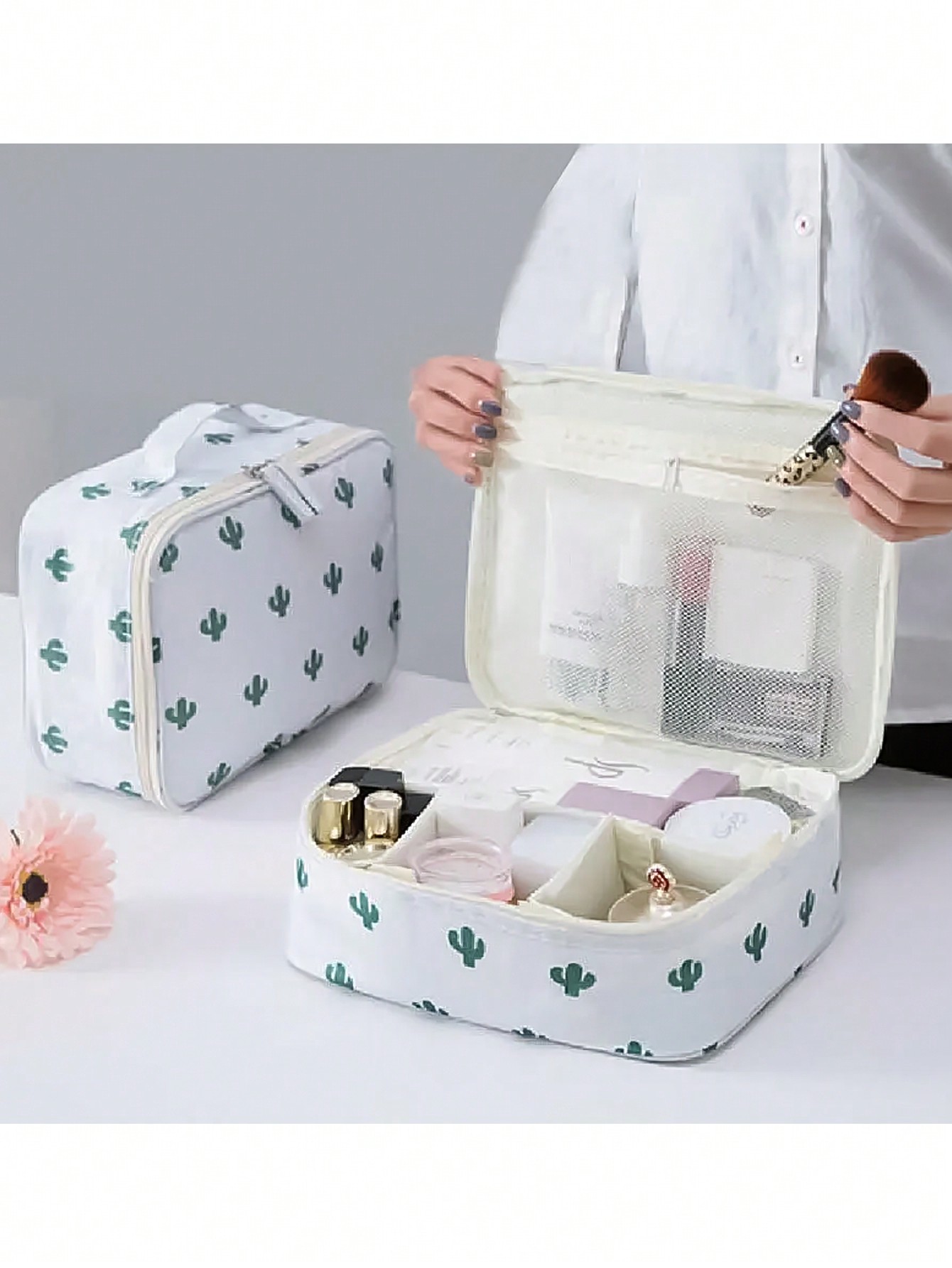 Beauty Makeup Case - 1 Peça Necessaire Portátil Impermeável com