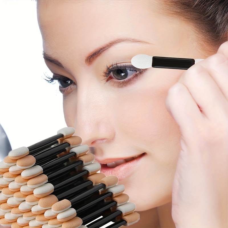 Beauty Makeup Brands - Aplicador de sombra descartável, 5/10 peças,