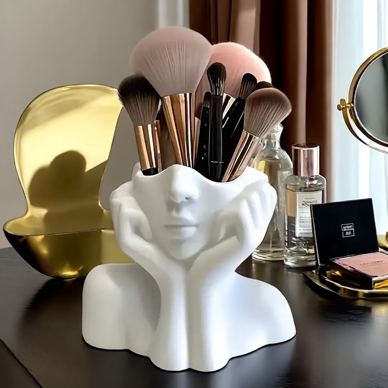 Beauty And Makeup Quotes - Suporte de pincel de maquiagem em