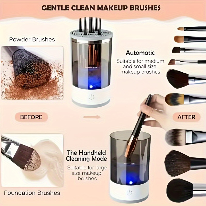 Limpador Automático Elétrico d - Beauty Makeup Brands avaliação e preço