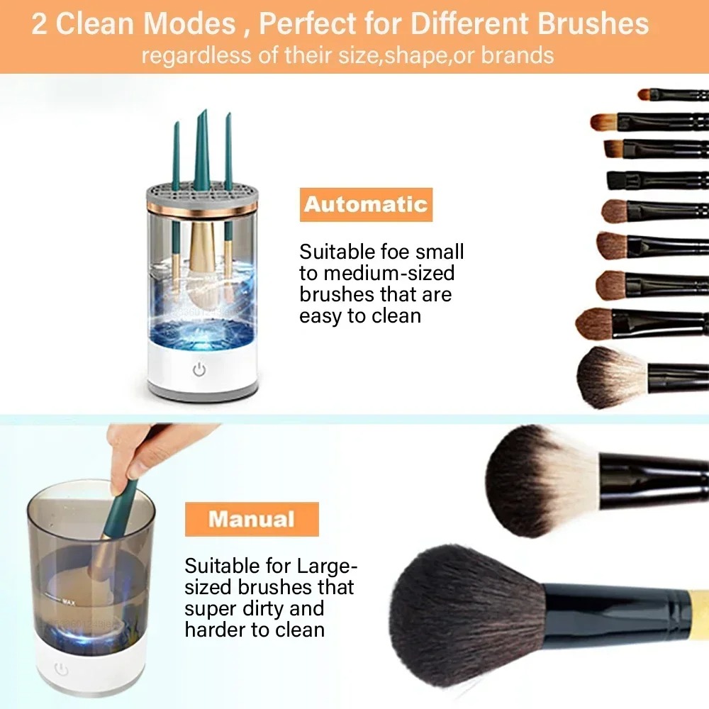 Limpador Automático Elétrico d - Beauty Makeup Brands avaliação e preço