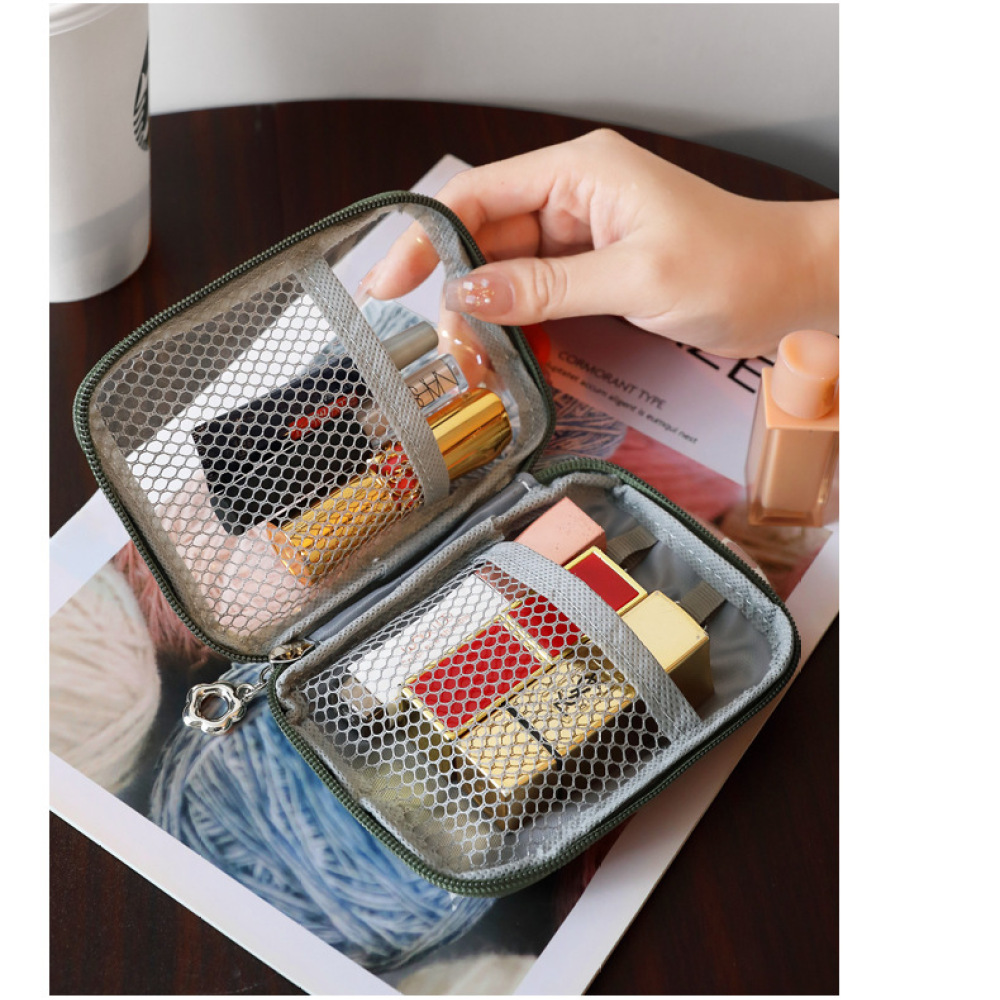 Bolsa transparente para armaze - Beauty Makeup Case avaliação e preço