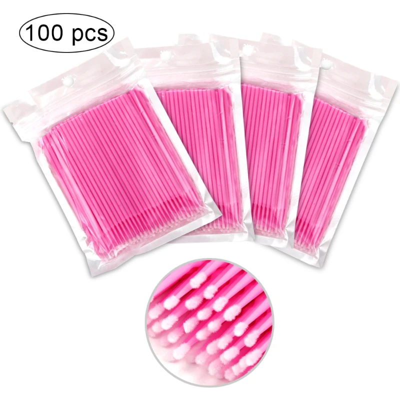 100 pçs/saco escova de cílios  - Beauty Makeup Brands avaliação e preço