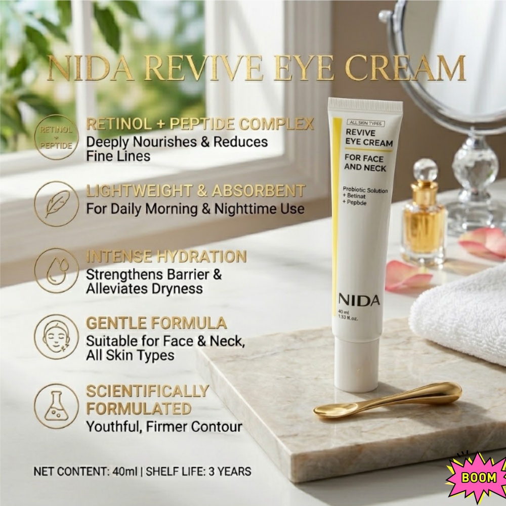 Creme para Olhos NIDA com Reti - Beauty Glazed Makeup avaliação e preço