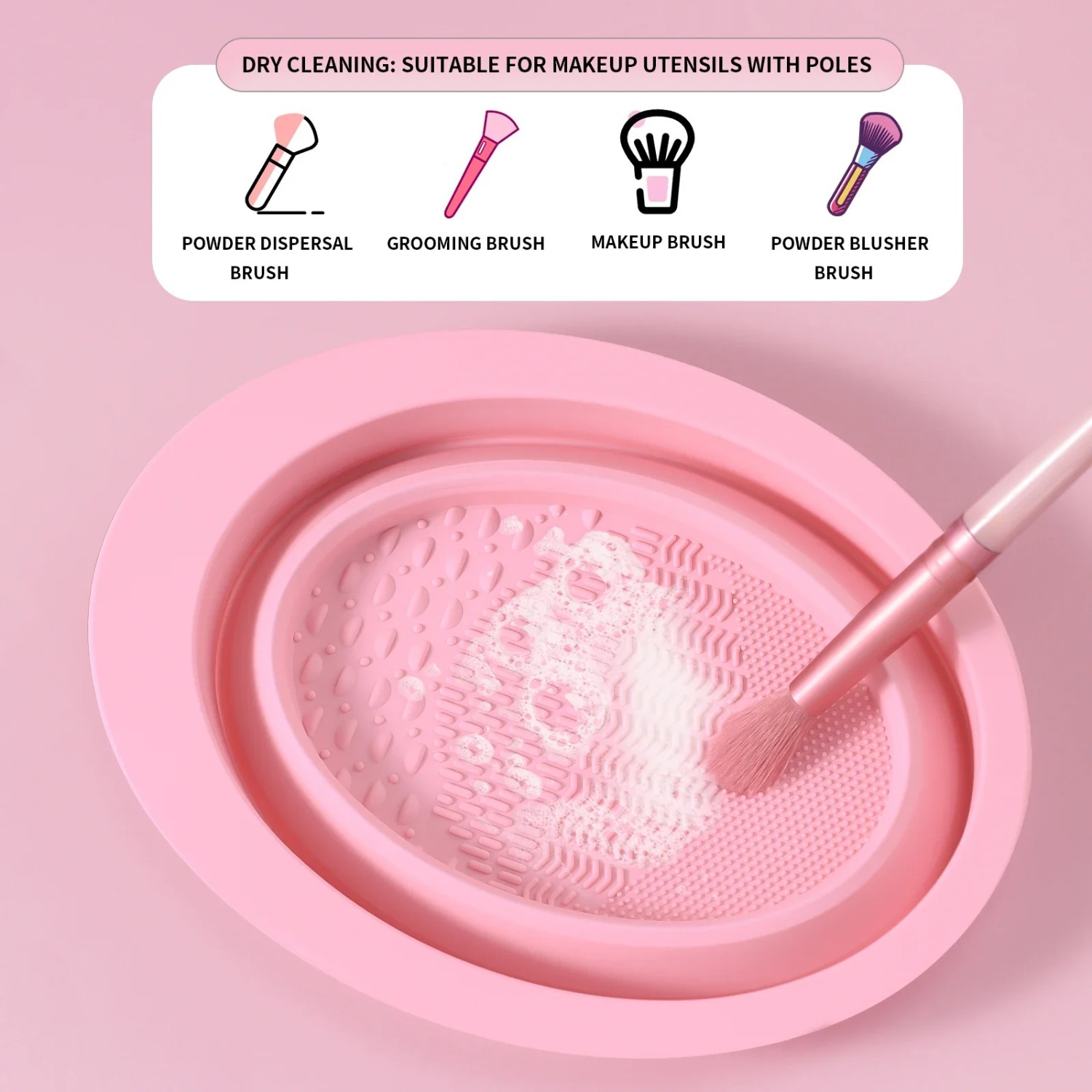 Kit de Limpeza de Pincéis de M - Beauty Makeup Brands avaliação e preço
