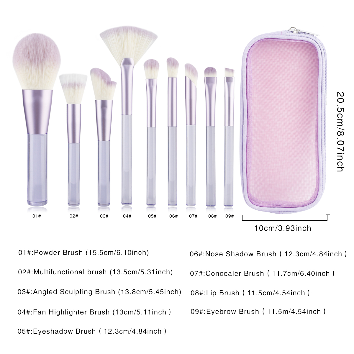 Conjunto de 9 Pincéis de Maqui - Huda Beauty Makeup Brush Set avaliação e preço