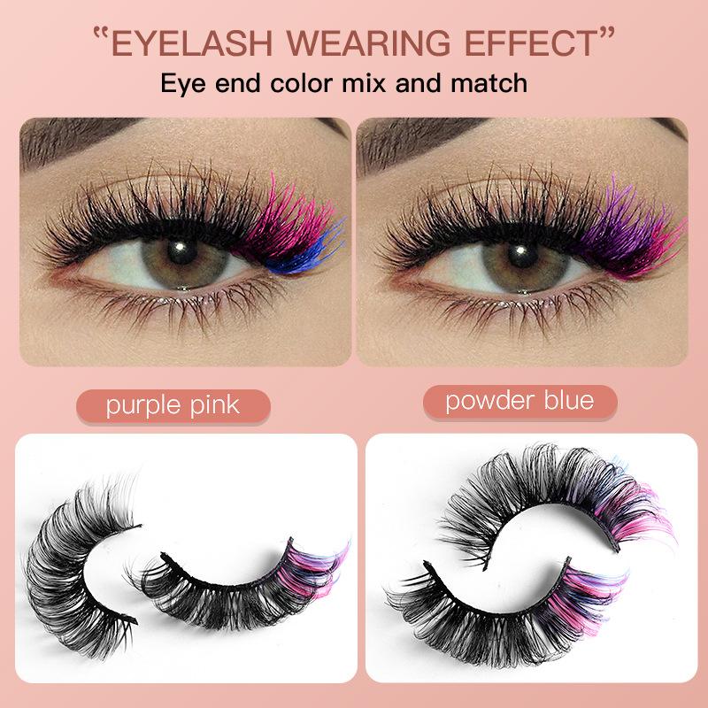 7 Pares de Cílios Postiços Col - False Eyelashes Natural avaliação e preço