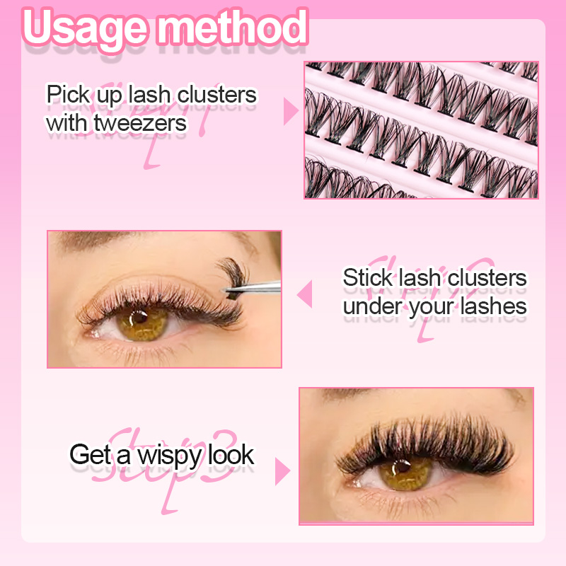 Cílios individuais para cílios - False Eyelashes Natural avaliação e preço
