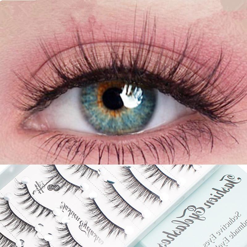Novo Kit com 10 Pares de Cílio - False Eyelashes Natural avaliação e preço
