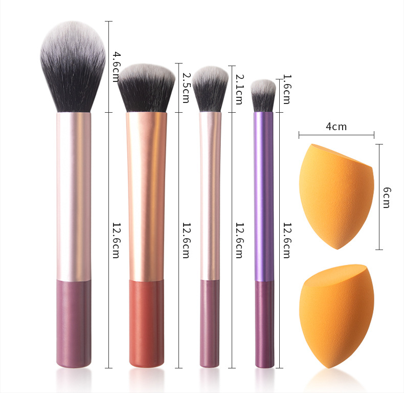 Conjunto de 4 Pincéis de Maqui - Huda Beauty Makeup Brush Set avaliação e preço