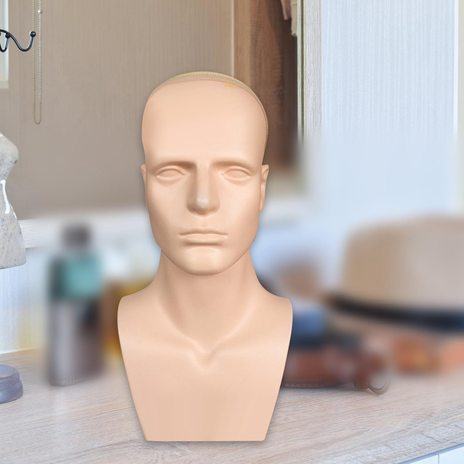 Cabeça de manequim masculino c - Beauty Makeup Training avaliação e preço