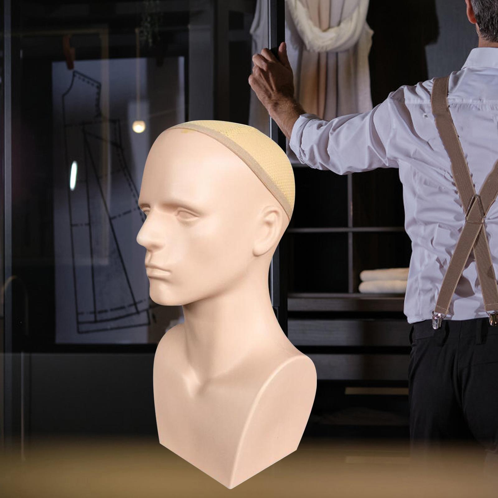 Cabeça de manequim masculino c - Beauty Makeup Training avaliação e preço