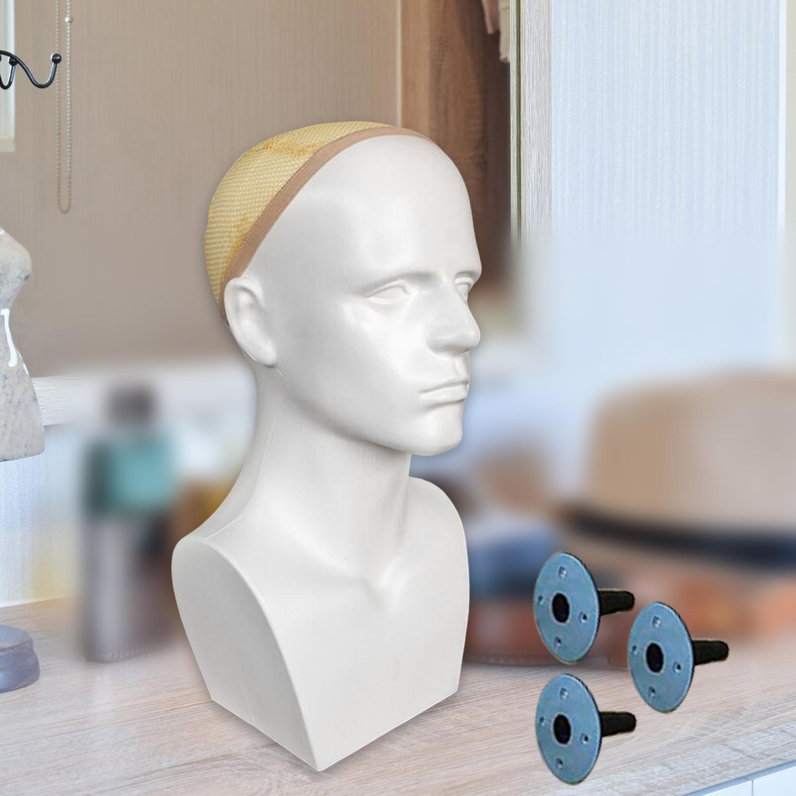 Cabeça de manequim masculino c - Beauty Makeup Training avaliação e preço
