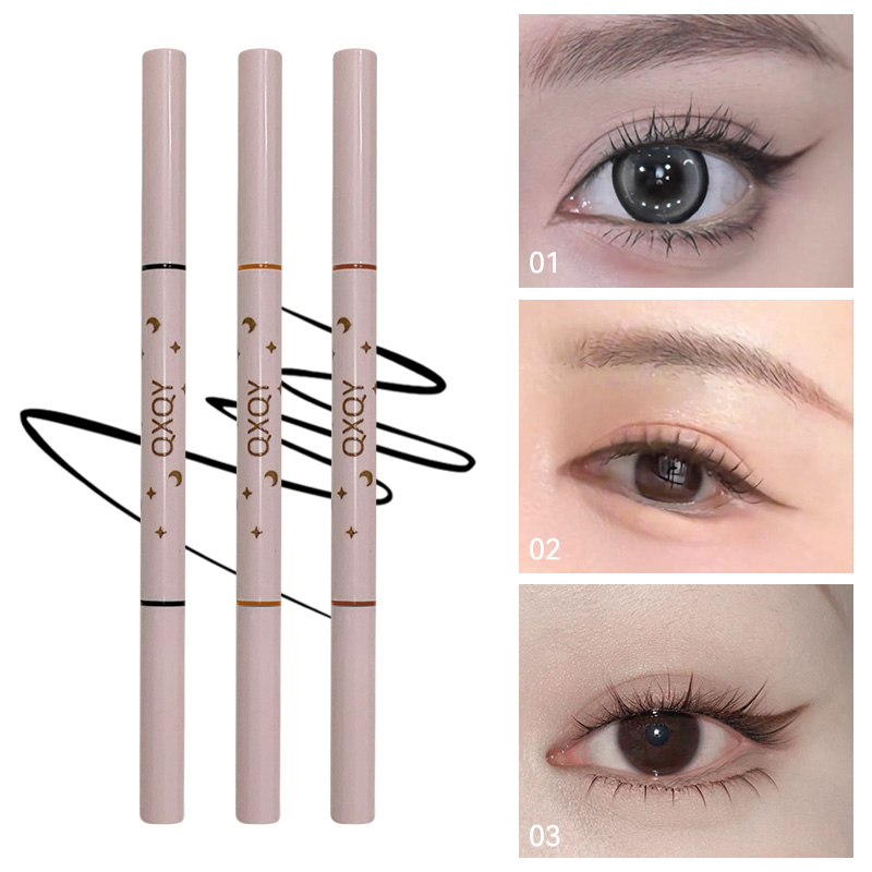 QXQY Delineador de cabeça dupl - Beauty Makeup Brands avaliação e preço