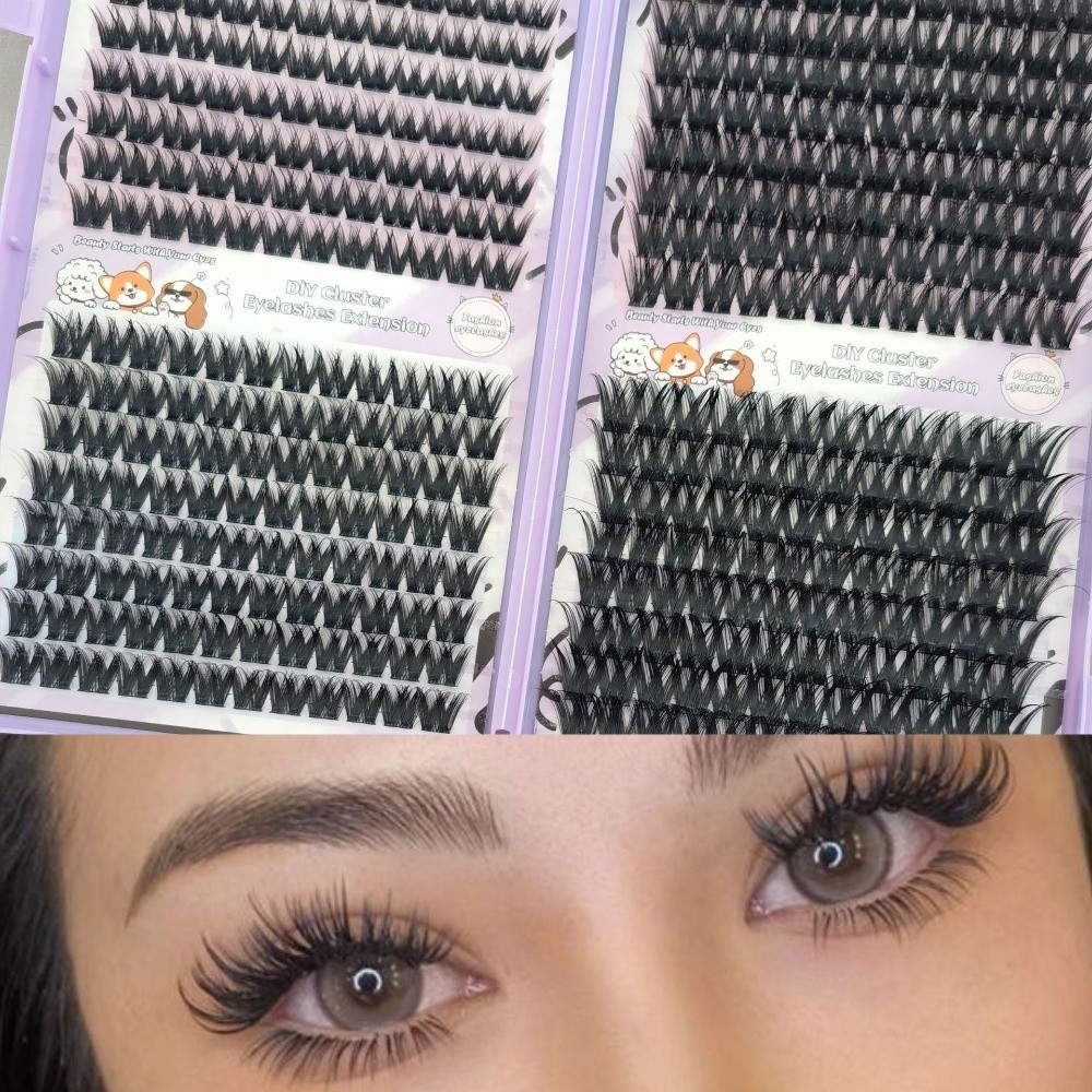 Cílios Postiços Densos Curvado - False Eyelashes Natural avaliação e preço