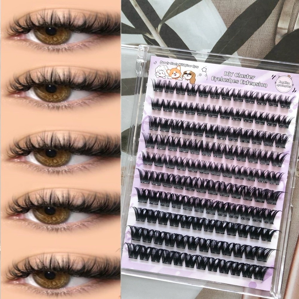 Cílios Postiços Densos Curvado - False Eyelashes Natural avaliação e preço