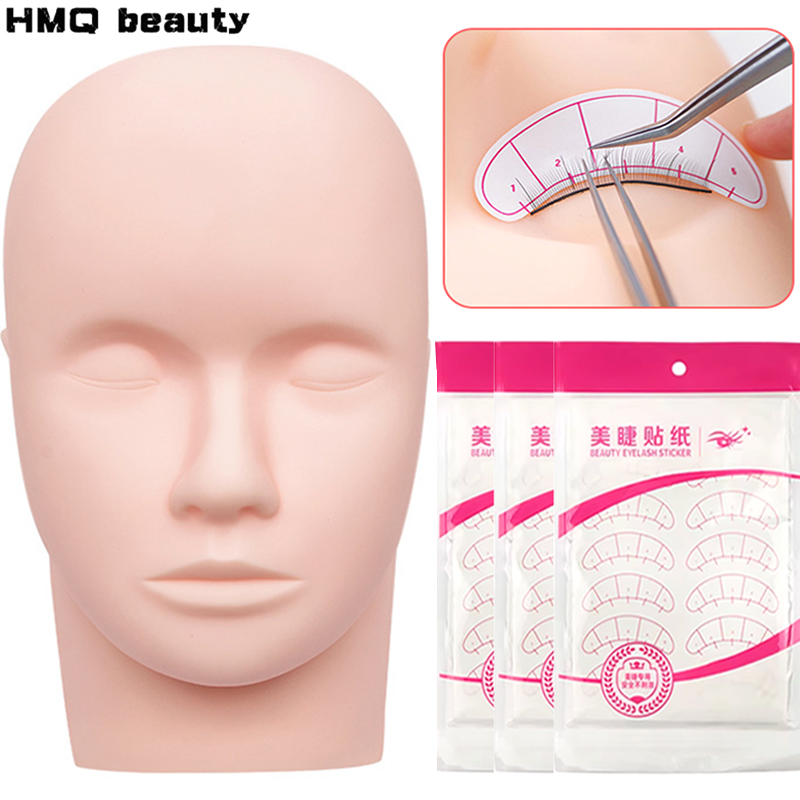 Cabeça de treinamento de exten - Beauty Makeup Training avaliação e preço