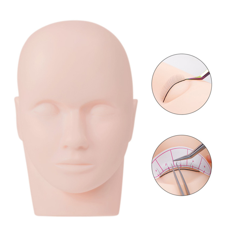 Cabeça de treinamento de exten - Beauty Makeup Training avaliação e preço