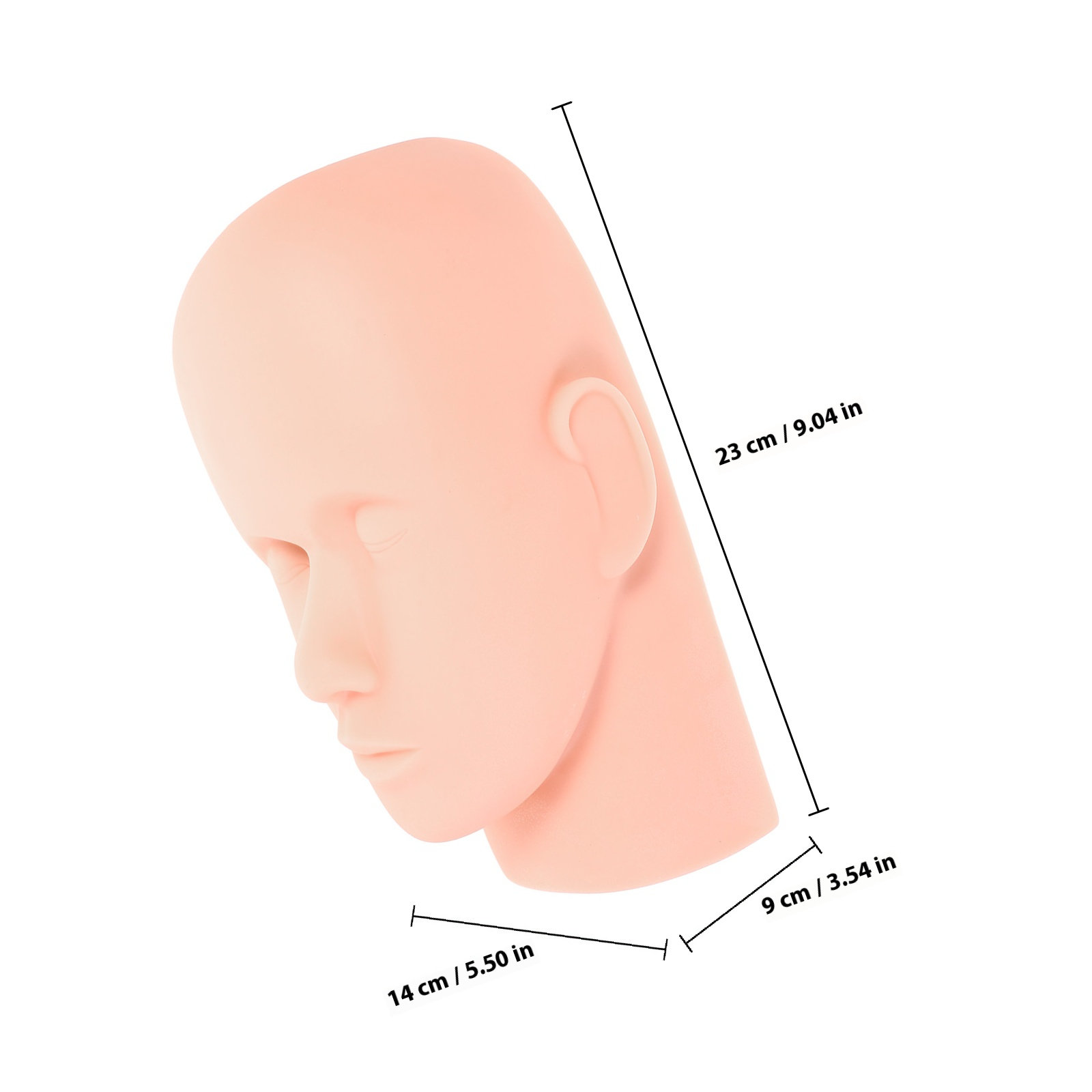 Cabeça de Mannequin para Cílio - Beauty Makeup Training avaliação e preço