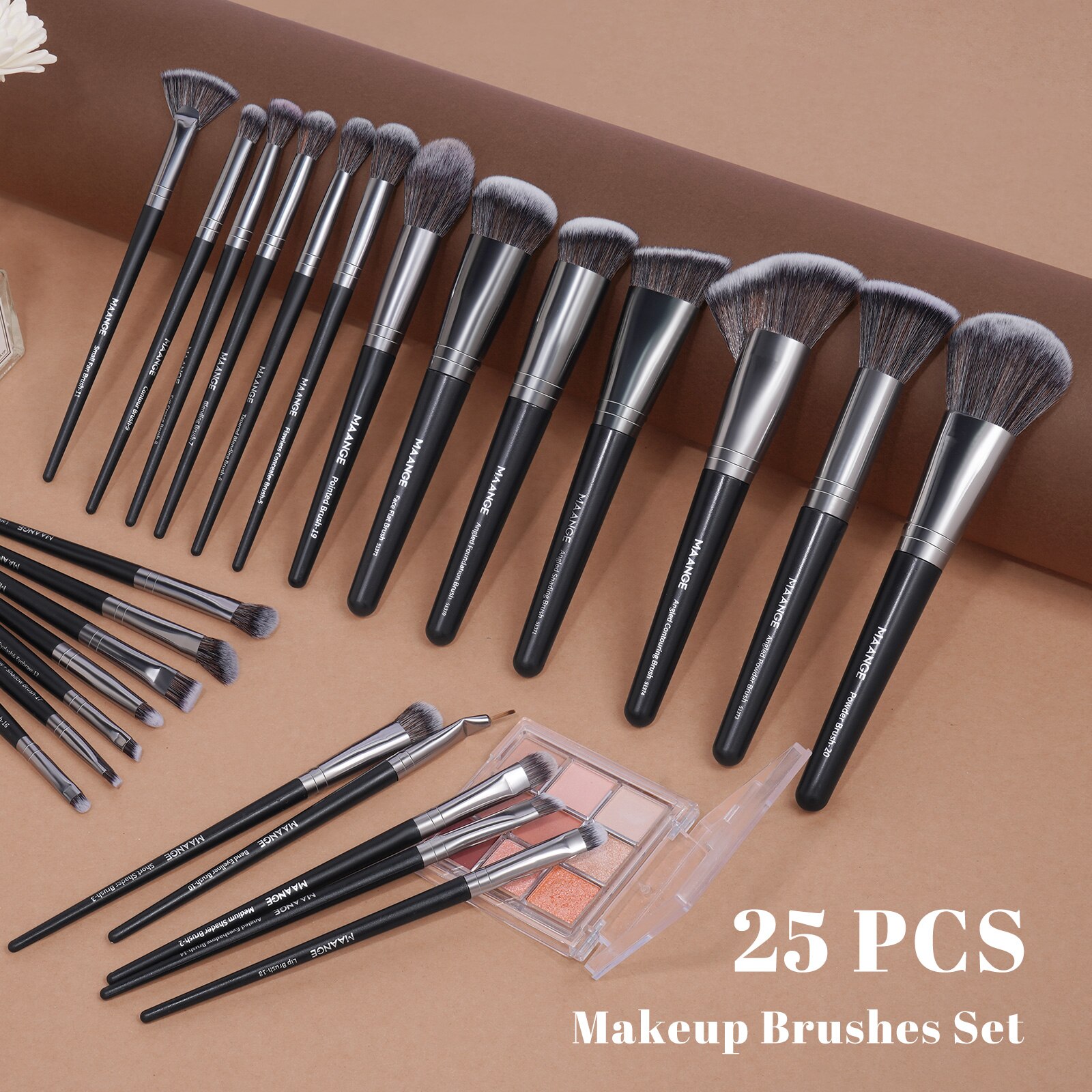MAANGE-Professional Makeup Bru - Huda Beauty Makeup Brush Set avaliação e preço