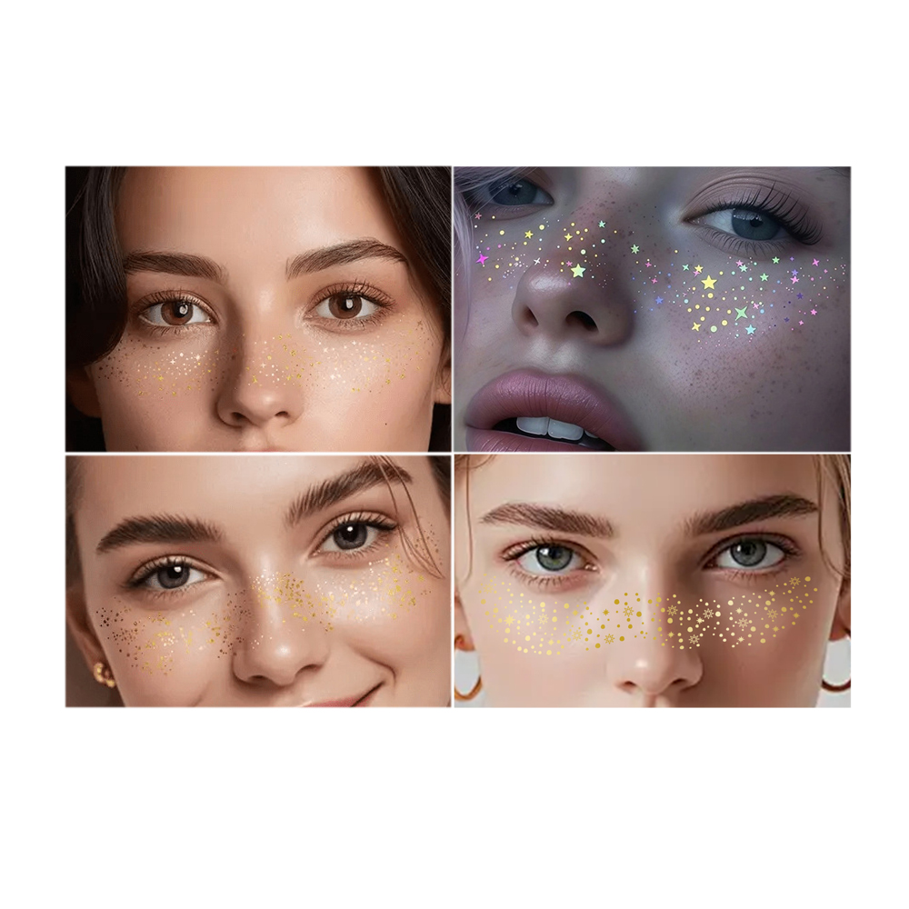 Conjunto de 6 Adesivos de Sard - Beauty Glazed Makeup avaliação e preço