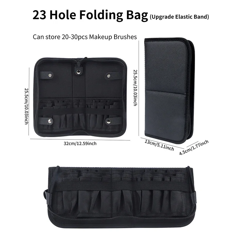 Bolsa dobrável para pincéis de - Beauty Makeup Case avaliação e preço