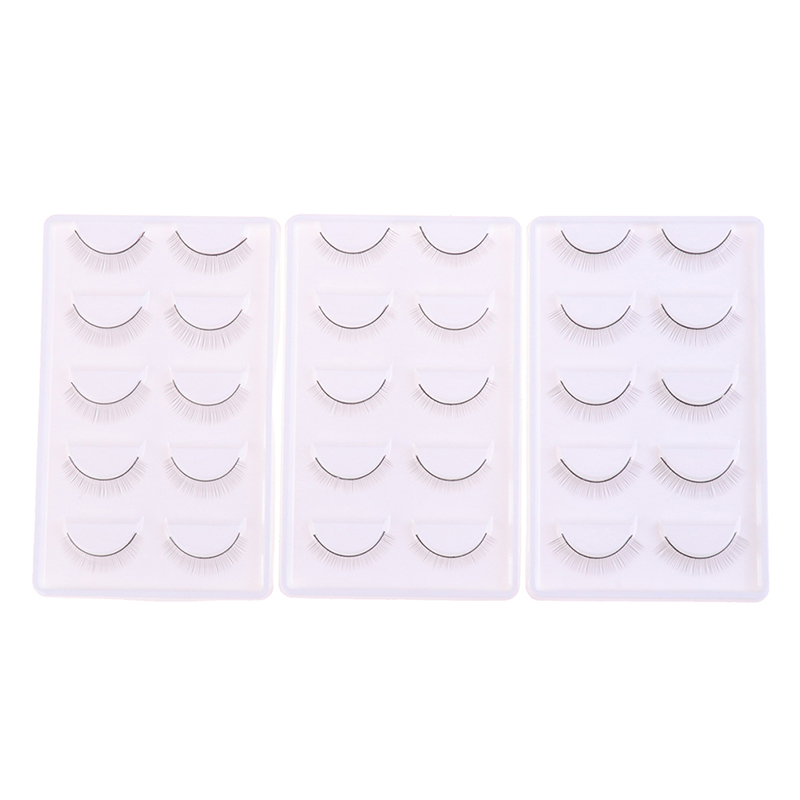 【5 Pares de Cílios Postiços pa - Beauty Makeup Training avaliação e preço