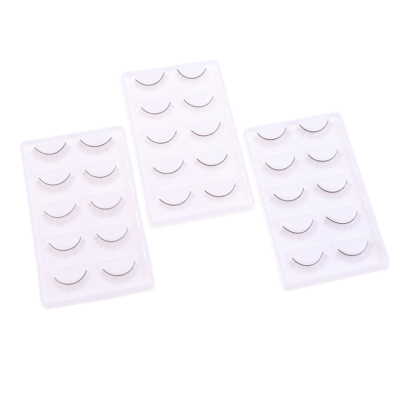 【5 Pares de Cílios Postiços pa - Beauty Makeup Training avaliação e preço