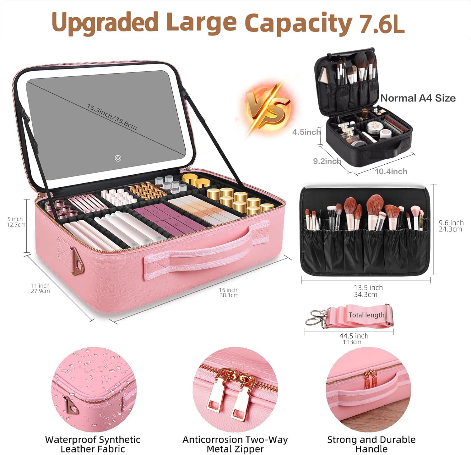 Bolsa de Maquiagem de Grande C - Beauty Makeup Case avaliação e preço